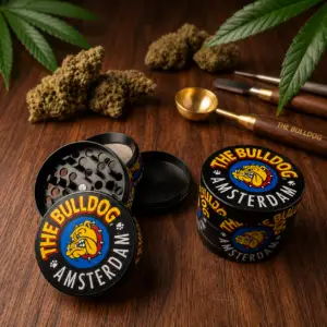 Grinder officiel The Bulldog Amsterdam – Édition Original Logo